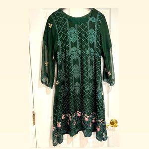 Desi wear Maria B 3 pc chiffon suit. Brand new.